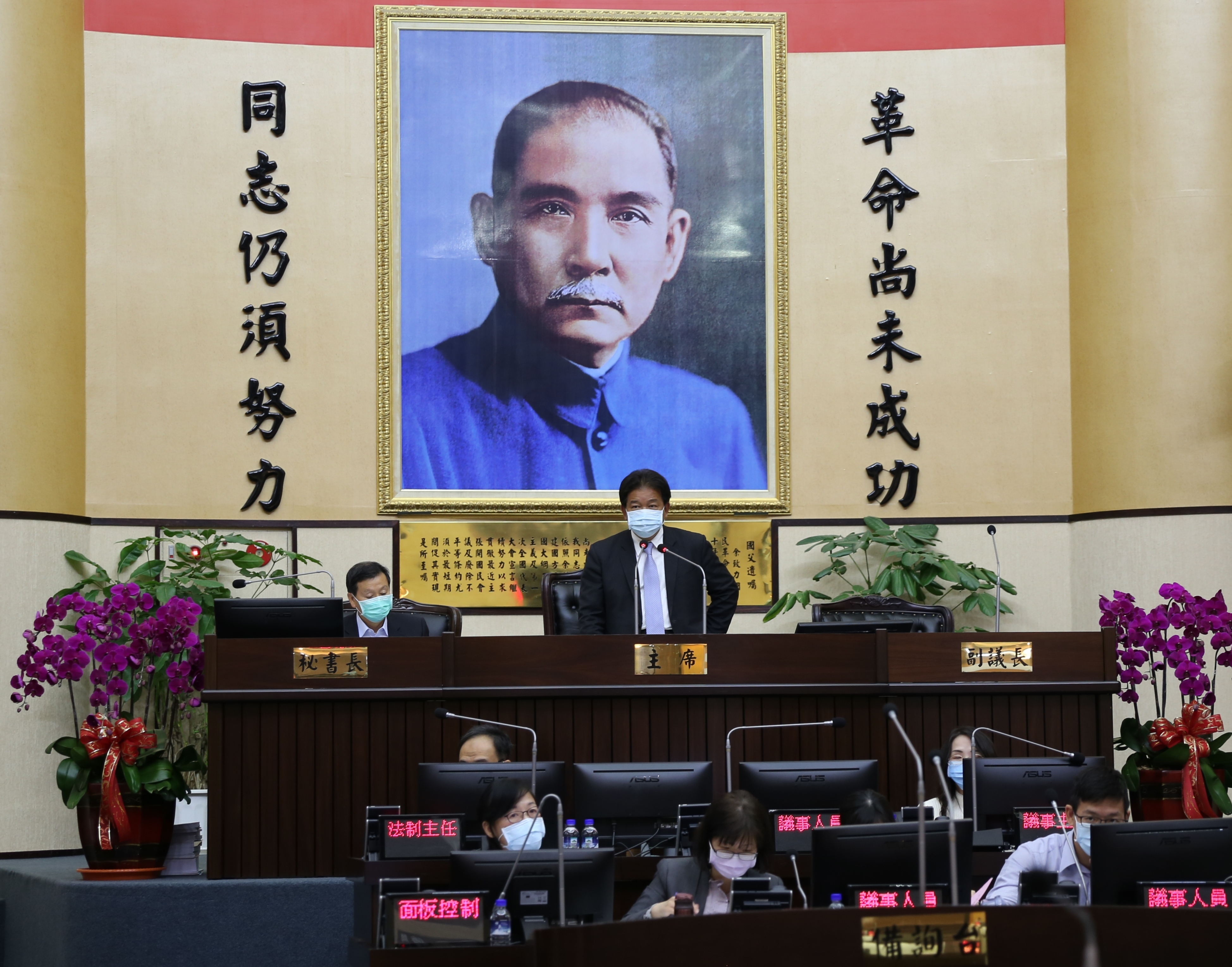 市府首長異動 郭信良議長盼聯絡人做好溝通橋樑