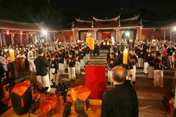全臺首學臺南孔廟28日祭孔 賴清德市長帶領各界紀念至聖先師