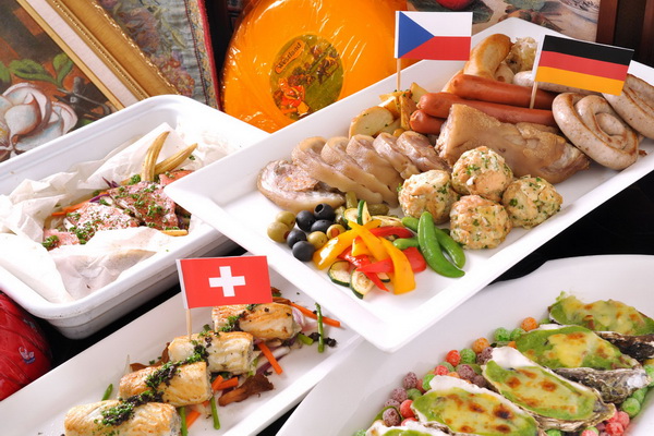 五星級酒店吃遍天下自助餐 中歐美食節忠於原味『歐』伊係