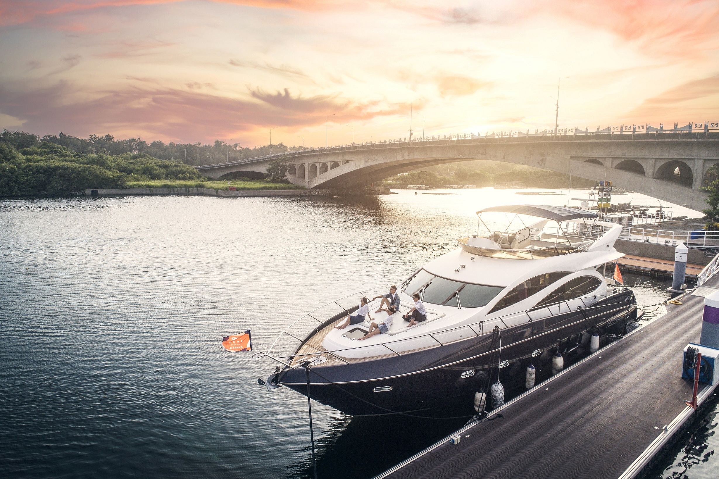 台南大員酒店推入住花園套房  免費夜宿73呎遊艇