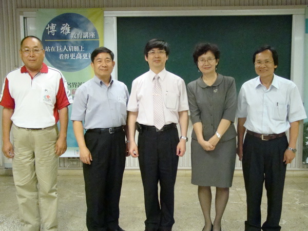 臺東大學劉金源校長與南大學子暢談「通識教育」