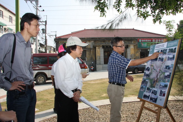 山城回春 風華再現 林副市長現勘「龍崎舊街區聚落核心故事街」營造工程