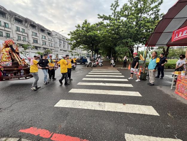 傳承信仰氣脈：安平區公所共襄「迎媽祖」盛典，祈願區域和諧安寧