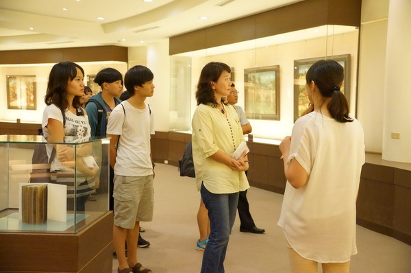 「澄海波瀾─陳澄波大展」大學校園巡迴展  崑山科大開展