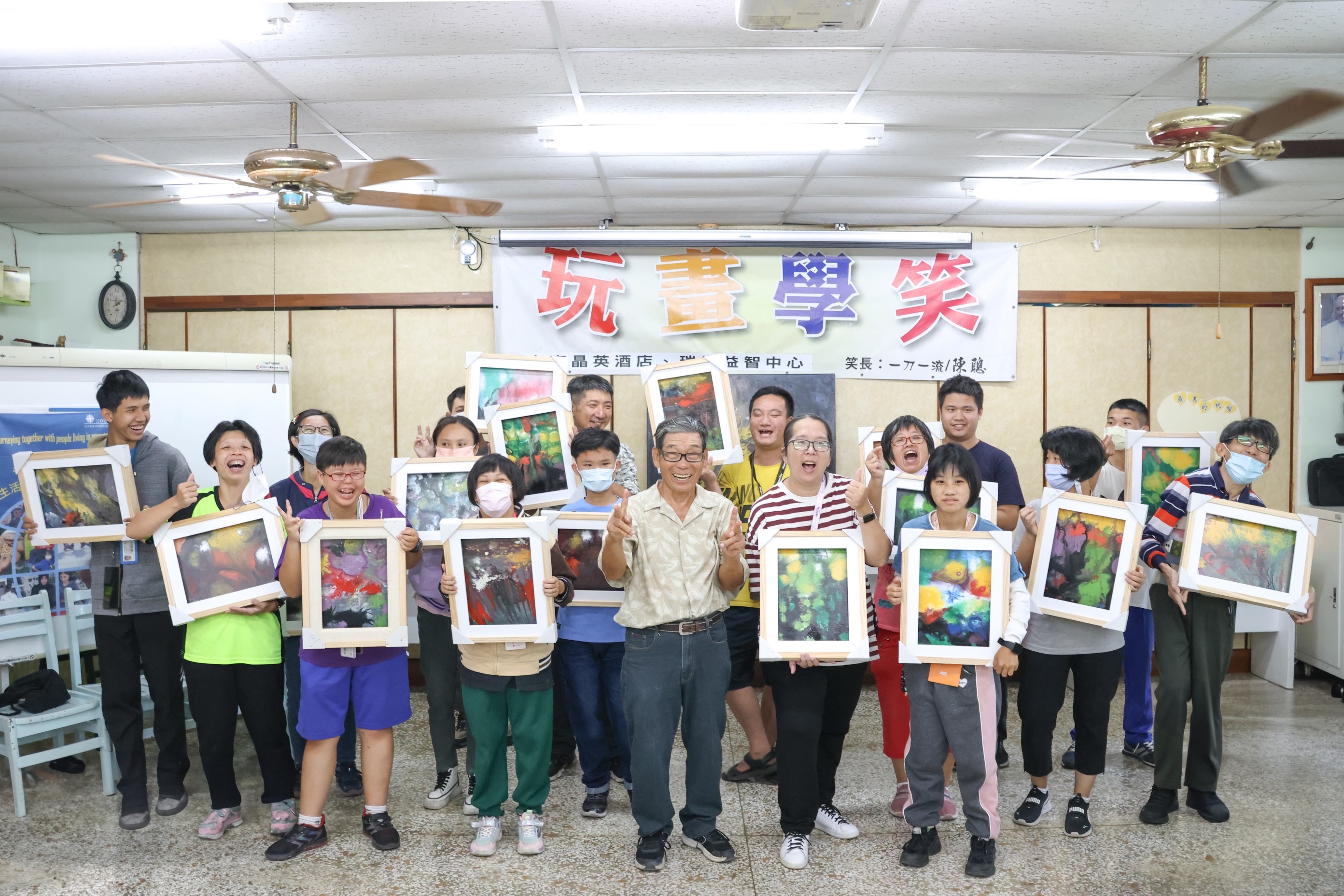 台南晶英傳遞幸福與關懷 義賣永續薑餅 以藝術點亮〈瑞復益智中心〉  
