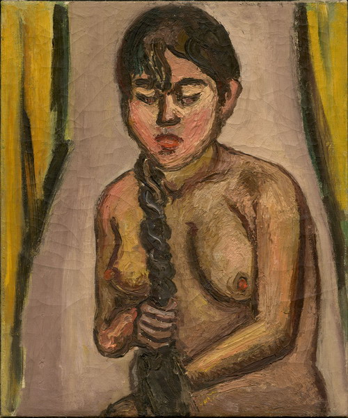 陳澄波筆下的劍蘭與多樣女性