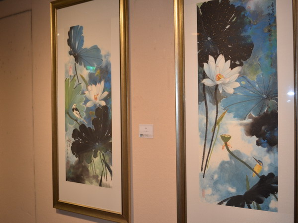 臺南文化中心推出韓訓成「潑彩世界」畫展