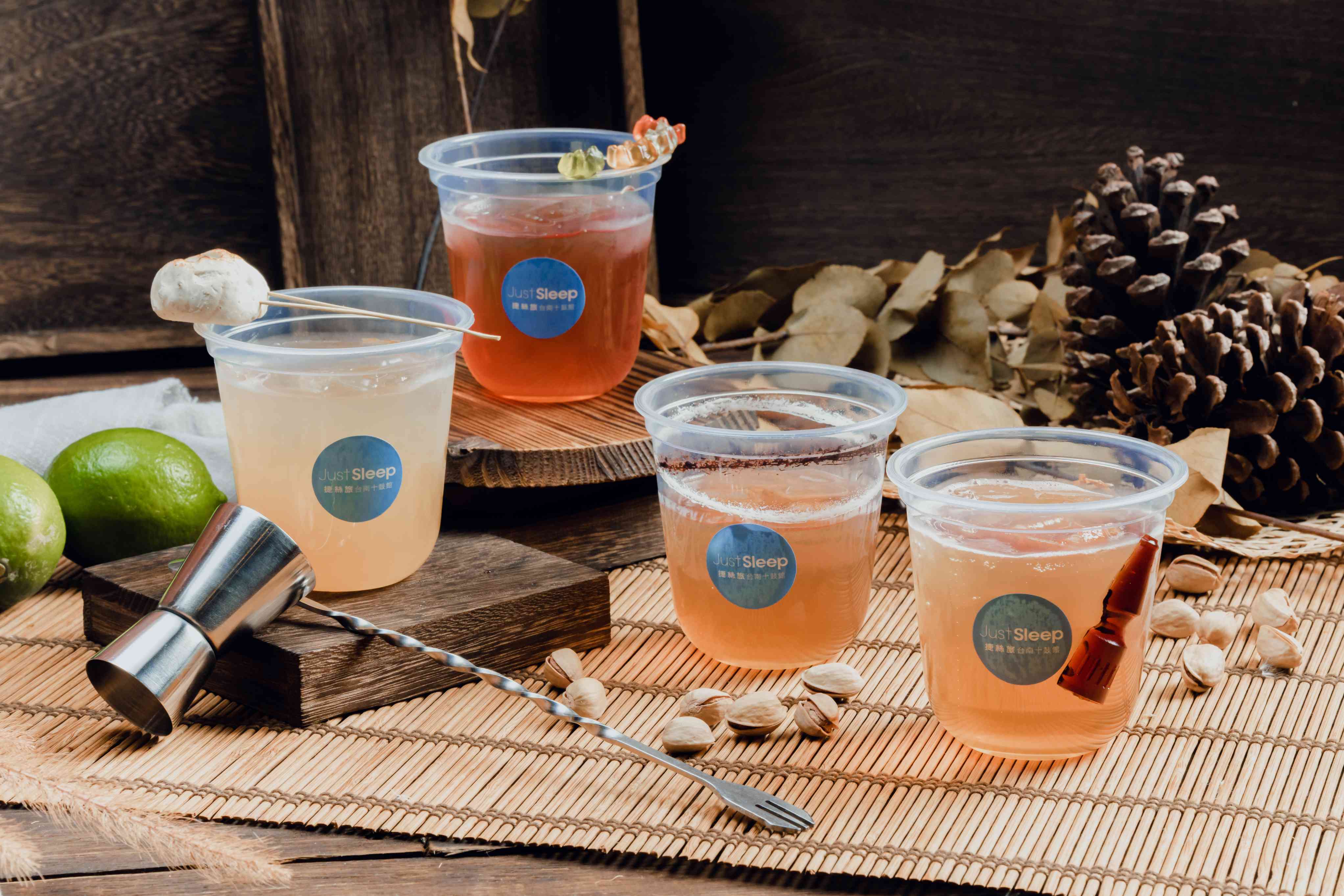 期間限定酒吧快閃捷絲旅台南十鼓館 調酒奧斯卡比賽冠軍NONO余瀚為 打造專屬台南甜味的吸睛調酒