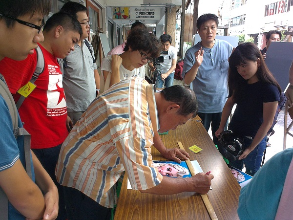 顏振發薪傳手繪電影看板  學徒作品各個精彩