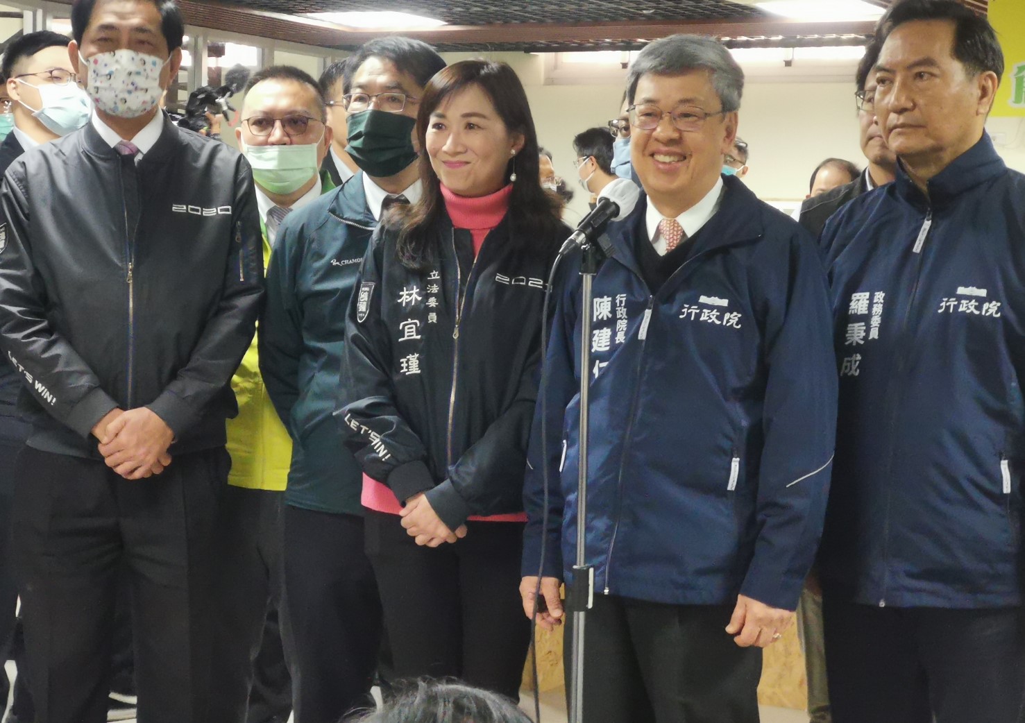 行政院陳建仁院長視察南臺科大創業家族圓夢宿舍 盼成為青年新創團隊孵化基地