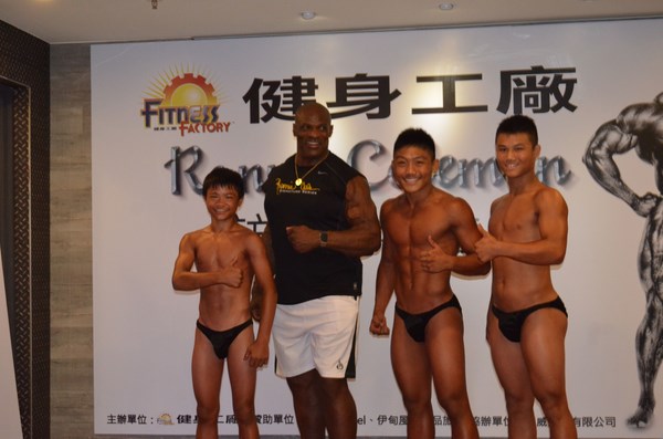 奧林匹亞傳奇健美先生 羅尼庫爾曼8 月31日至臺南 體驗全台最大單點健身中心－健身工廠臺南廠