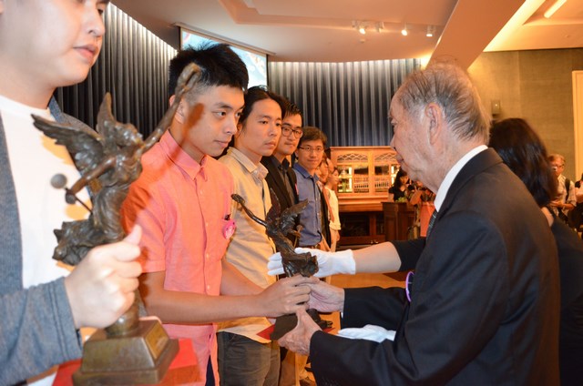 奇美文化基金會25日舉辦第28屆奇美藝術獎頒獎典禮