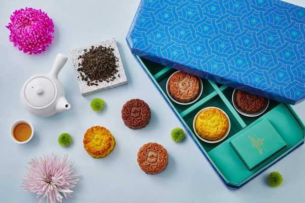 香格里拉台南遠東國際大飯店推出四款月餅禮盒 ，預購「香月」、「馨月」與「旺月」享85折