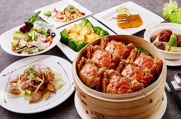 香格里拉台南遠東國際大飯店「超豪邁‧大閘蟹飽食季」登場,遠東Caf&eacute;大閘蟹吃到飽