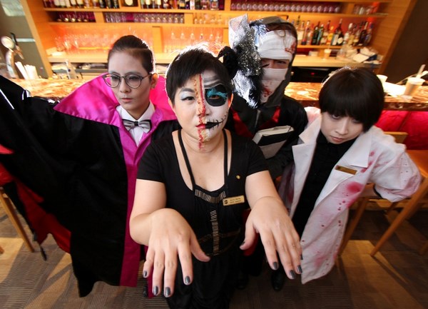 香格里拉台南遠東國際大飯店萬聖節饗宴搞怪登場，怪奇料理挑戰強心臟，最夯「活屍」共進晚餐！