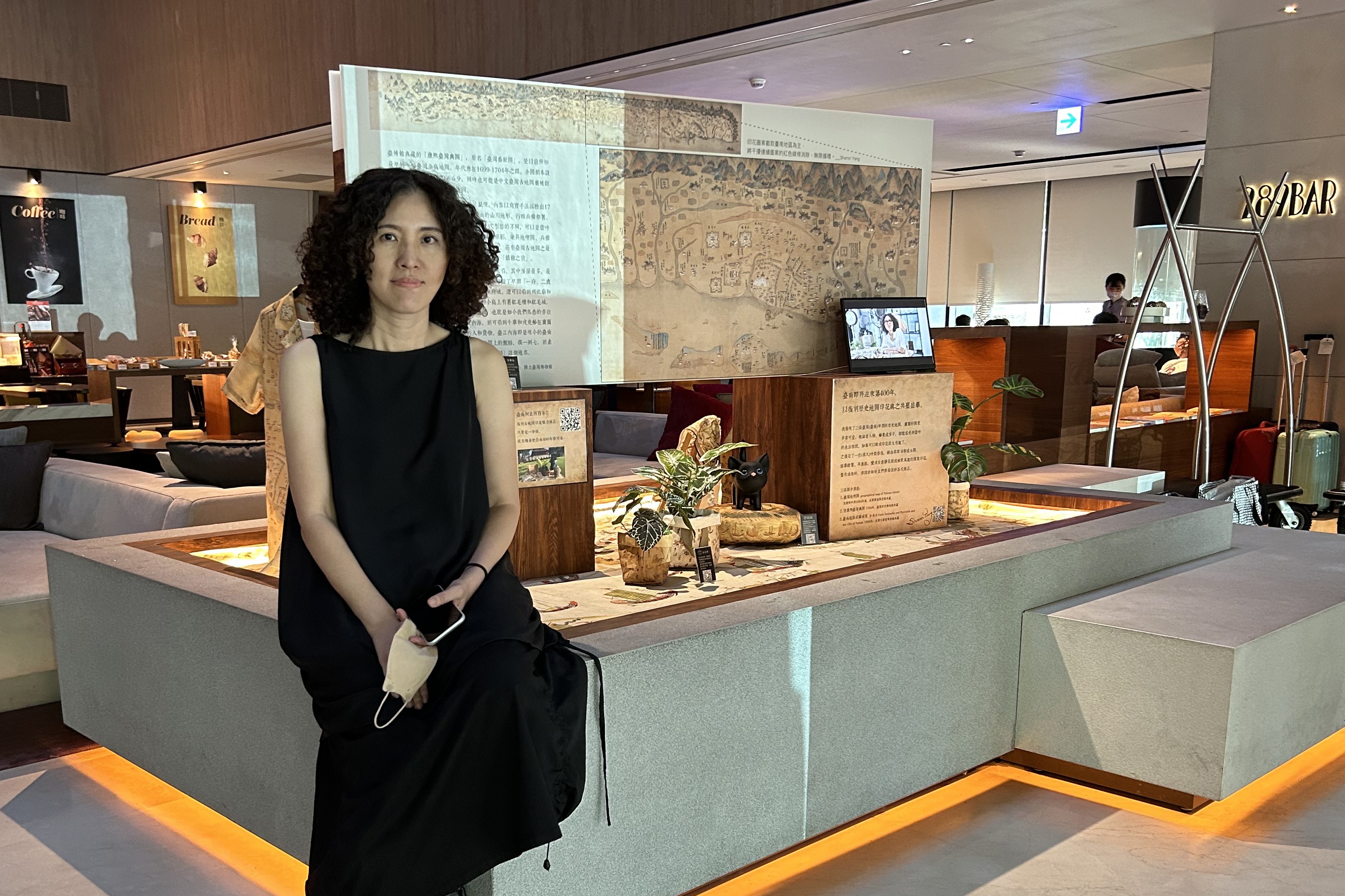 迎接臺南400年 台南大員皇冠假日酒店文創藝角秋冬新展【復刻歷史地圖印花展】