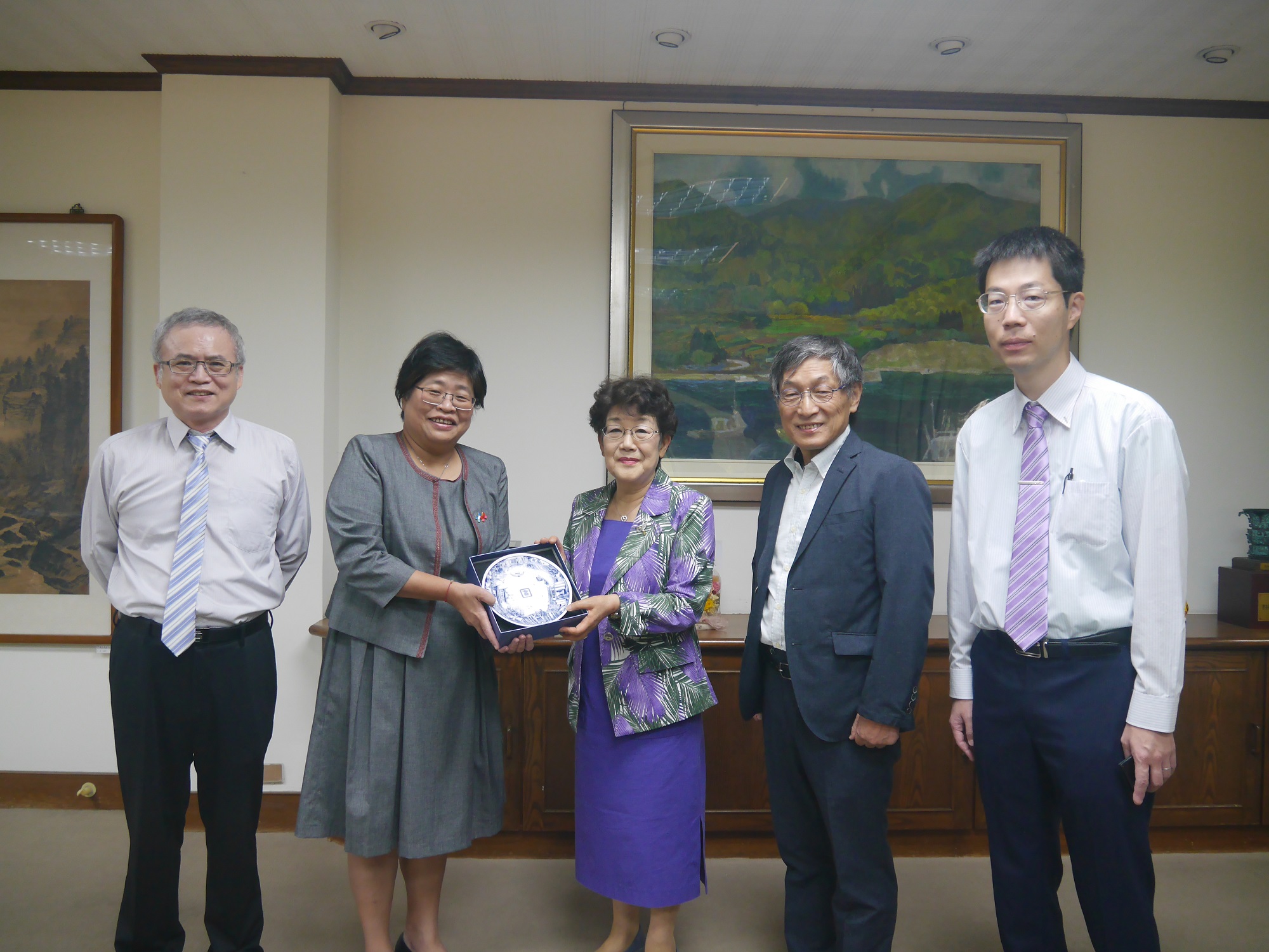 國立臺南大學與日本石川縣立大學進行國際交流合作