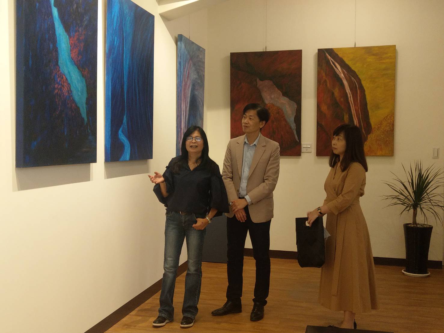 台糖虎山園區白端藝術空間開幕  暨白端油畫特展