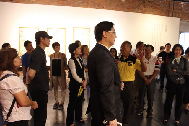 文化部長參訪「近未來的交陪-2017蕭壠國際當代藝術節」