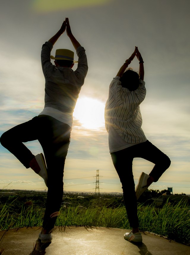 西拉雅玩水酷 7/8烏山頭水庫大壩上的瑜珈課   酷玩水庫大攻略 一一公開
