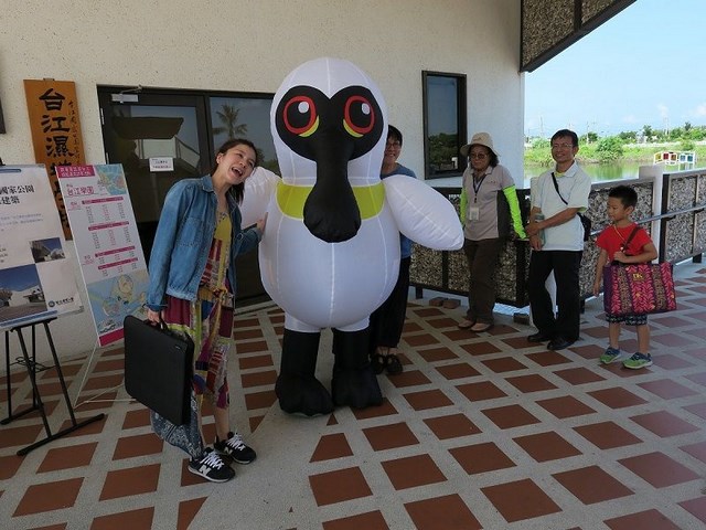 搭上電動巴士　輕鬆寫意遊台江