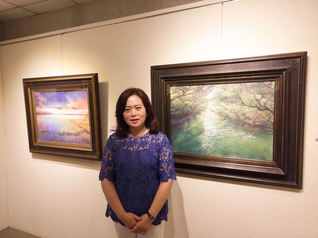 《師情畫藝繪花香》陳麗雲師生聯展