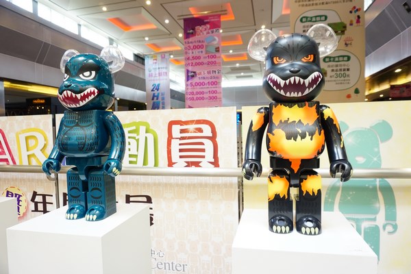 日本潮流公仔狂襲 南紡購物中心庫柏力克熊大展開跑