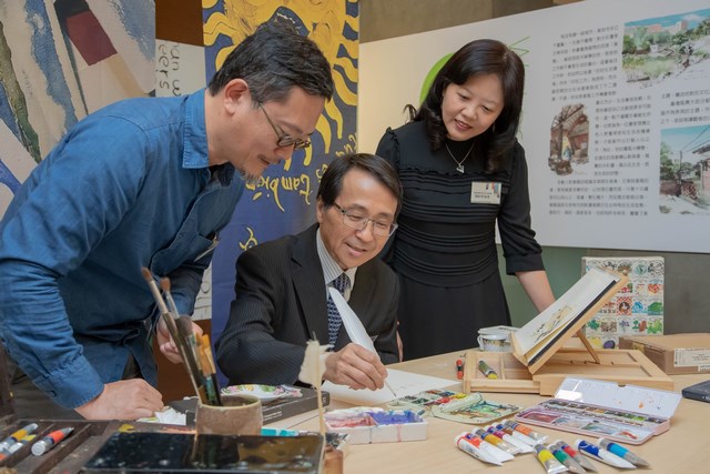 悠游於藝×浮雲繪憶  藝壇三傑嘉藥聯展