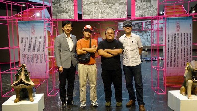 瑰奇幻異 多孔廟埕  2019臺南傑出藝術家巡迴展─交陪大舞台：陳伯義X吳其錚雙個展