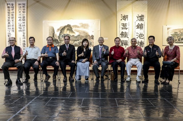 呂芳庭詩書畫展