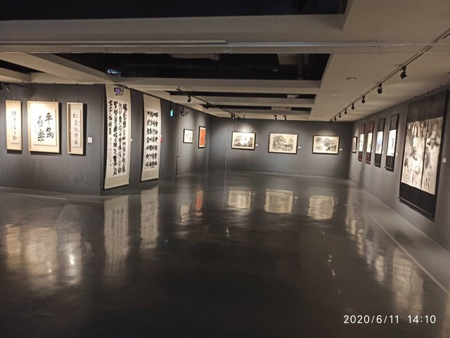 臺南市新營美術學會「2020心盈自在」創作聯展 新營文化中心展出