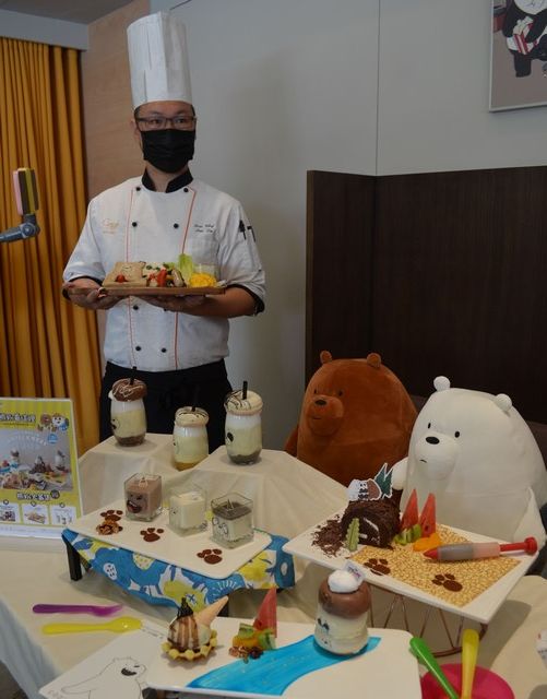 到和逸飯店‧台南西門館體驗「熊熊遇見你」午茶時光