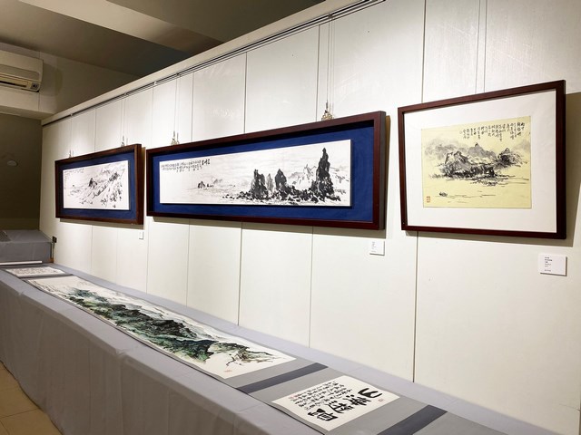 「山鳴谷應：林永發水墨展」南大香雨書院展出