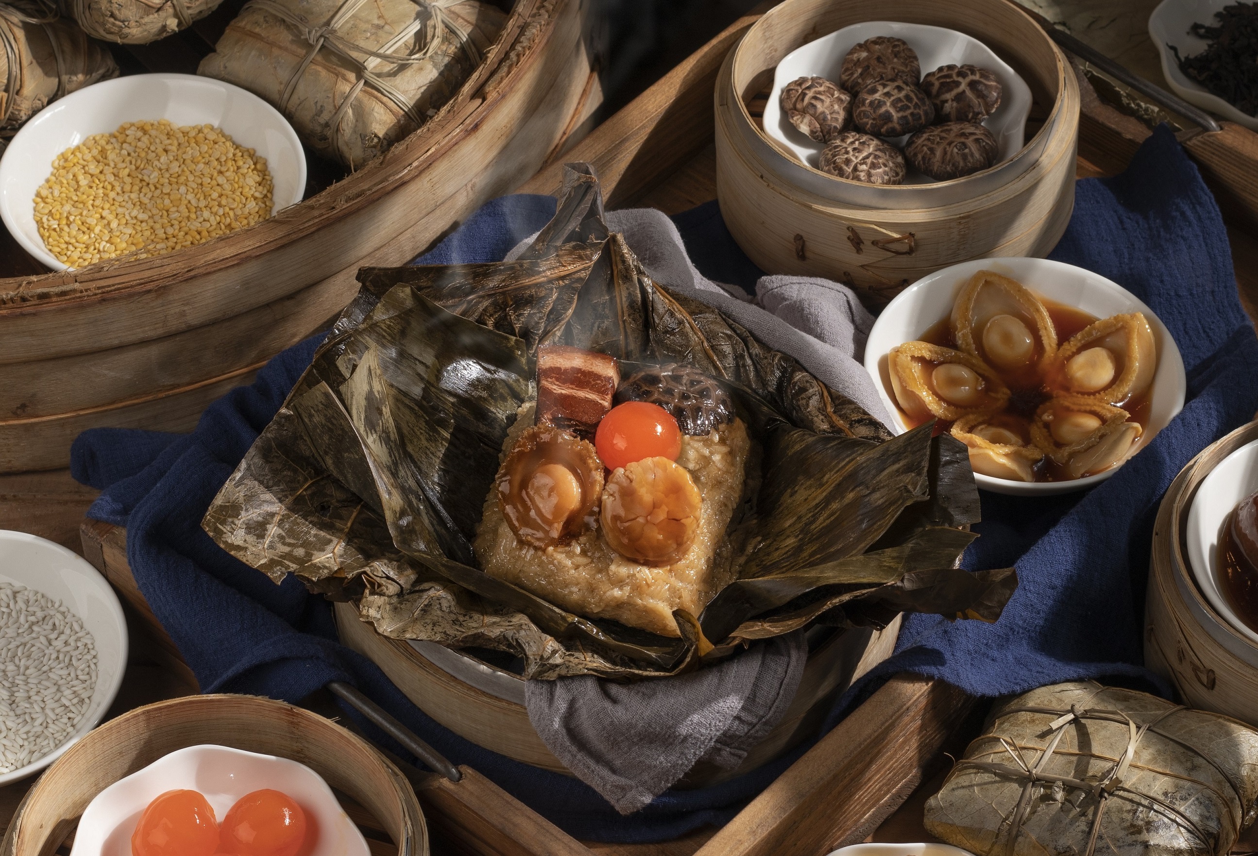 台南大員皇冠酒店 「東方美人鮑魚東坡粽」預購中