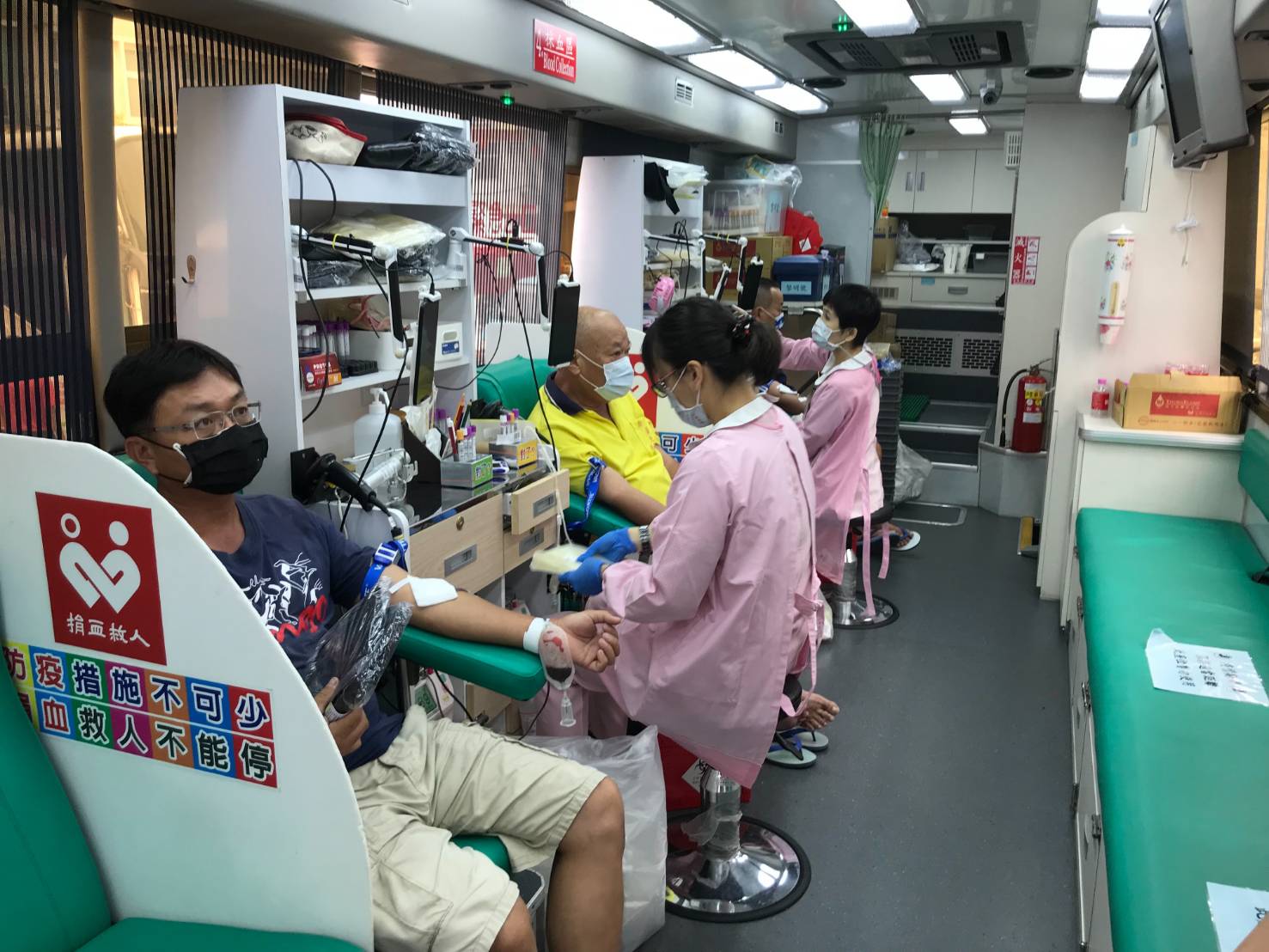 台南市歸仁區救國團社會有需要挺身而出6月舉辦第3場愛心捐血行動