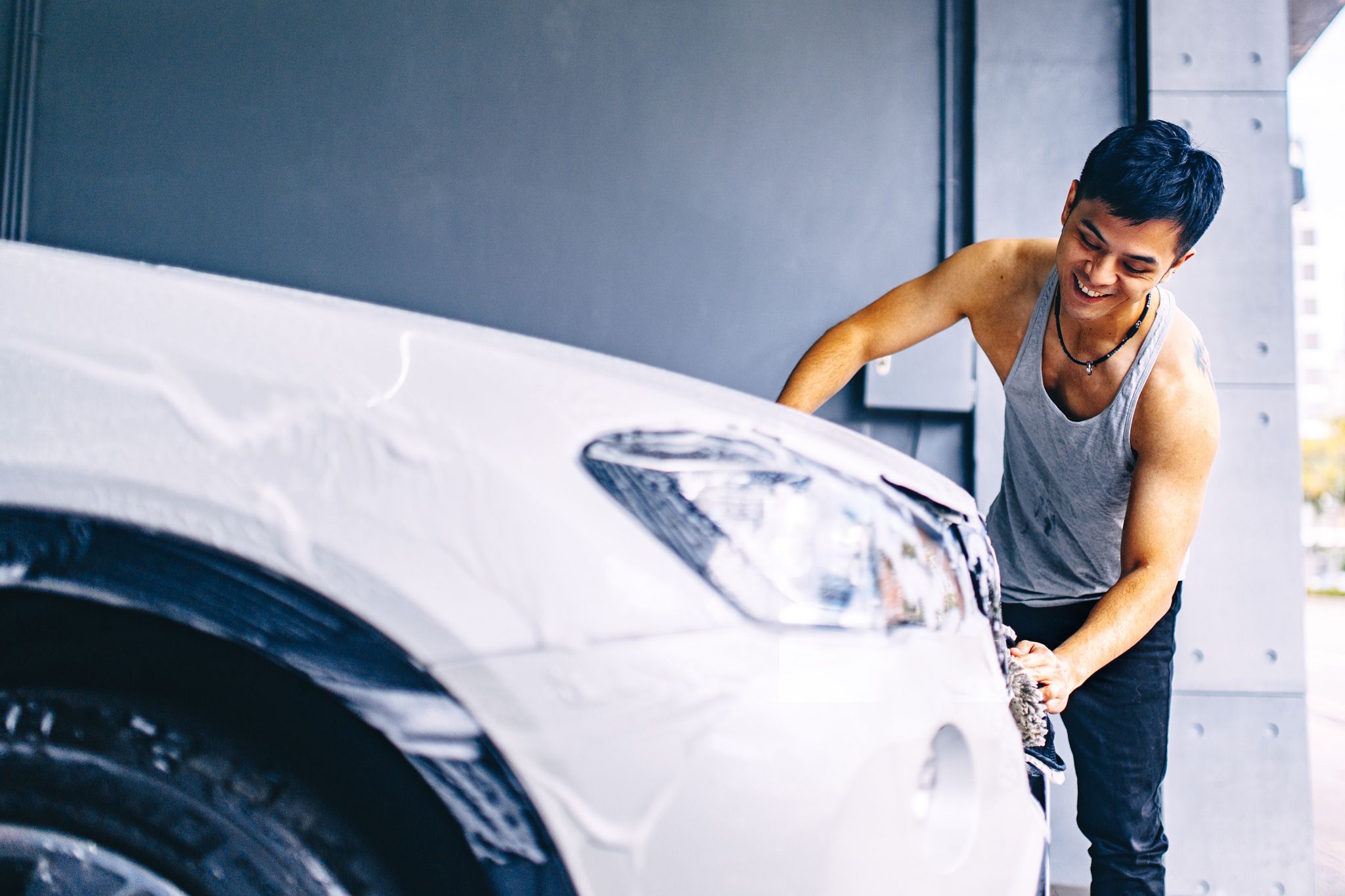 文青宅生活　敷米漿的洗車人生
