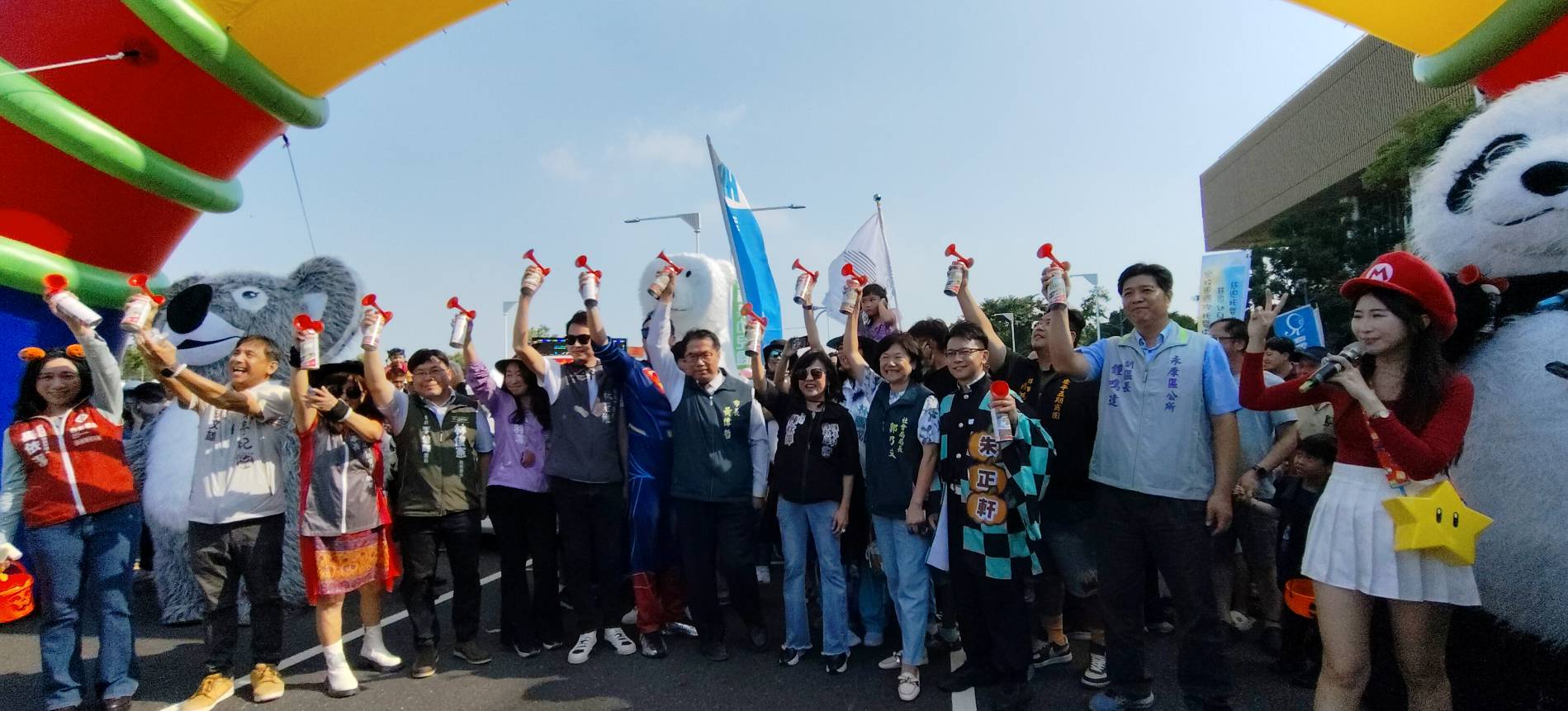 不給糖就搗蛋 2025臺南永康萬聖節「小小孩不給糖就搗蛋」18日下午熱鬧登場