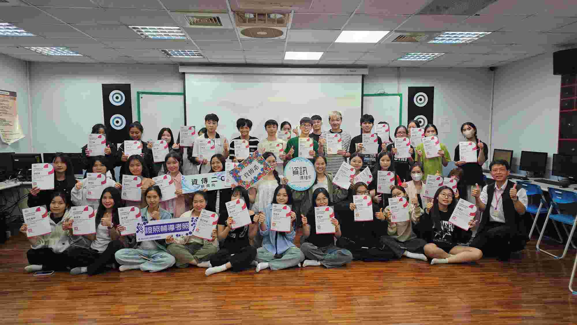 崑山科大資傳系推動國際人才培育 越籍生全數考取品管稽核專業證照