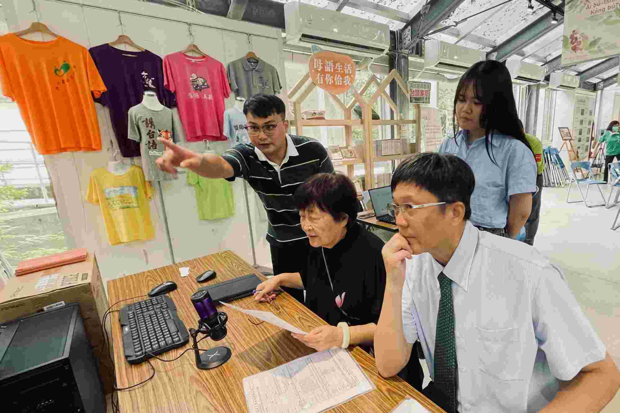 台語文創意園區結合科技傳承 南大展示本土語言AI學習系統