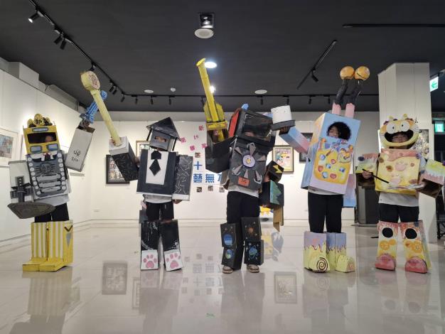 「穩步啟航．藝啟未來」 新市區國中小美術藝才班48位畢業生248件作品在新港社地方文化館盛大展出