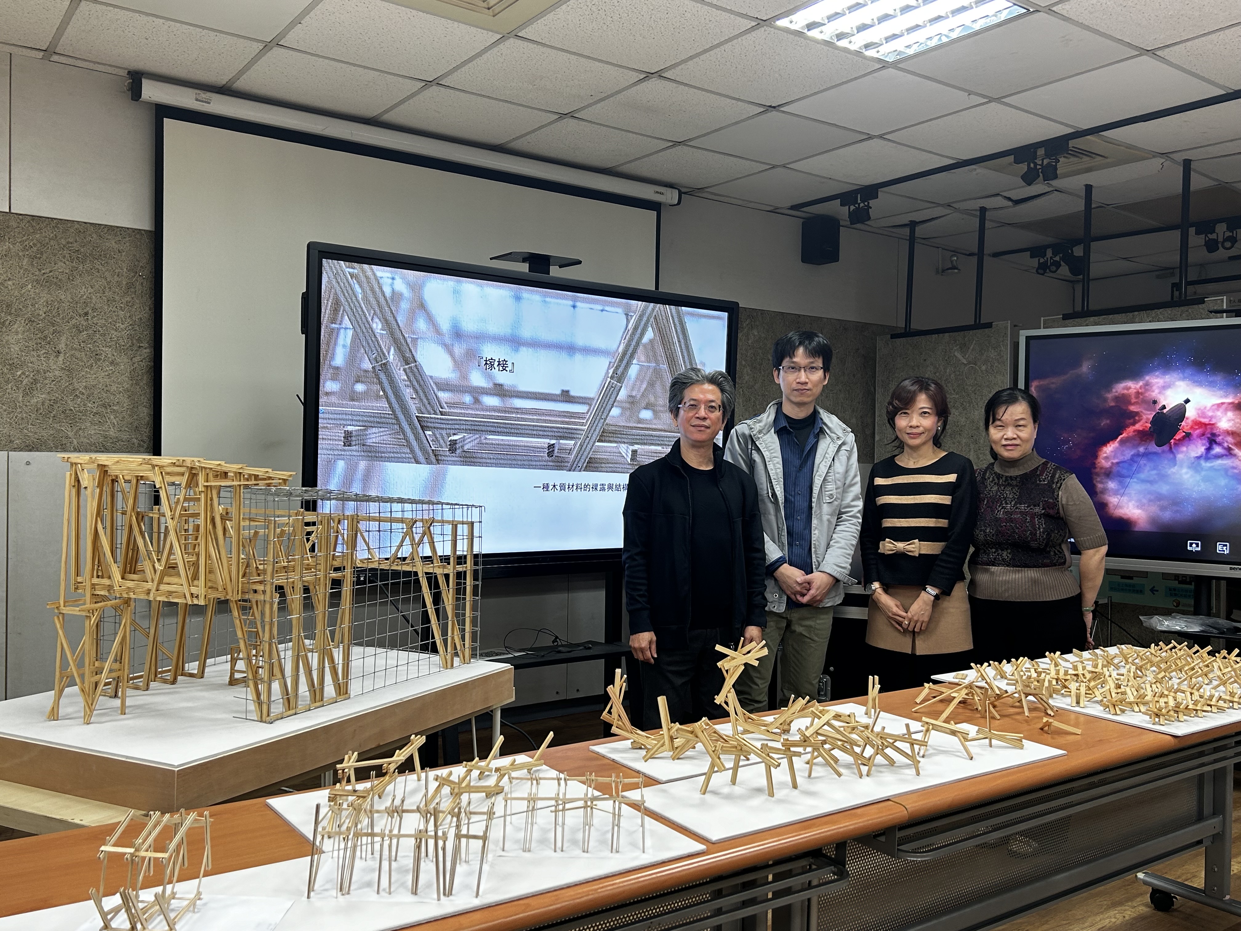 崑山科大環設所陳信成創業再進修 「榢椄」展現木質結構美學