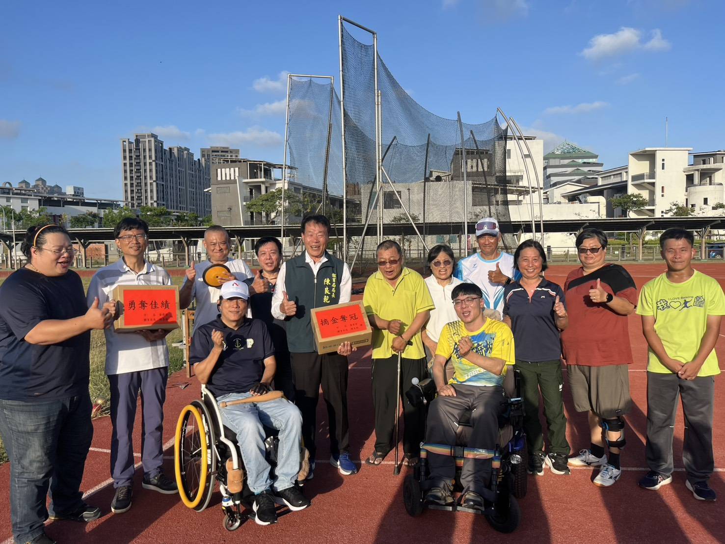 臺南市政府全力支持身心障礙選手 助其再創佳績