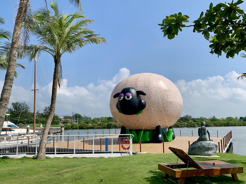 英國超人氣卡通角色「笑笑羊」現身福爾摩沙遊艇酒店!