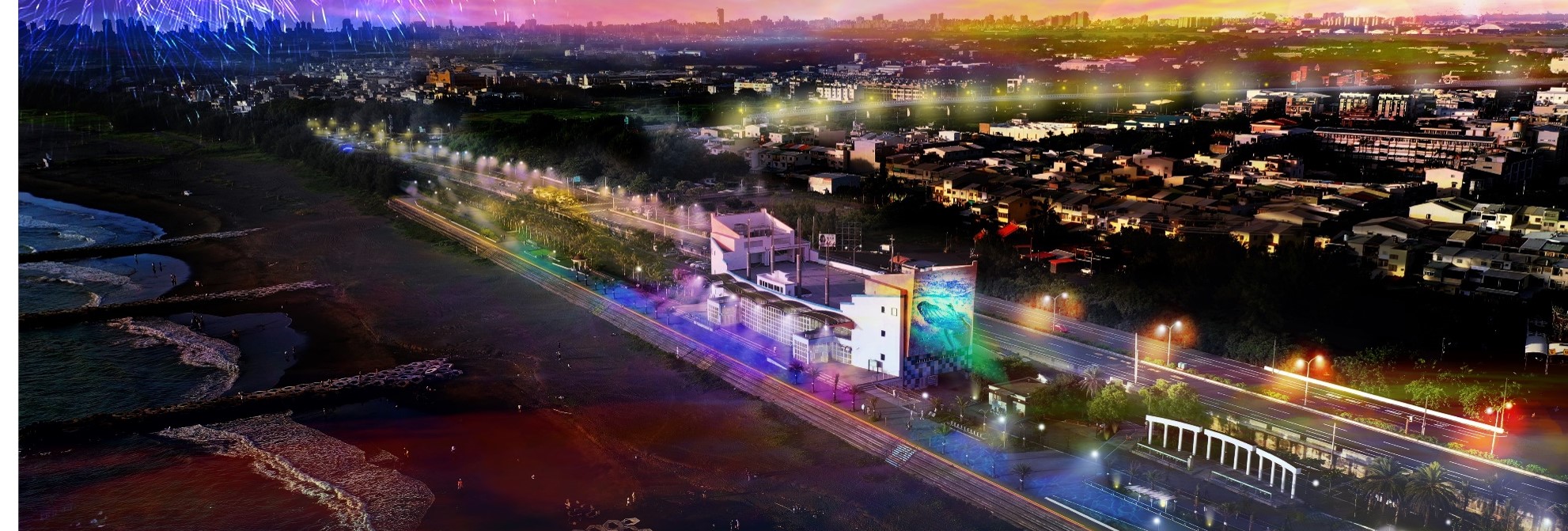 黃金海岸重點景區工程開工　打造南區濱海遊憩新亮點區域