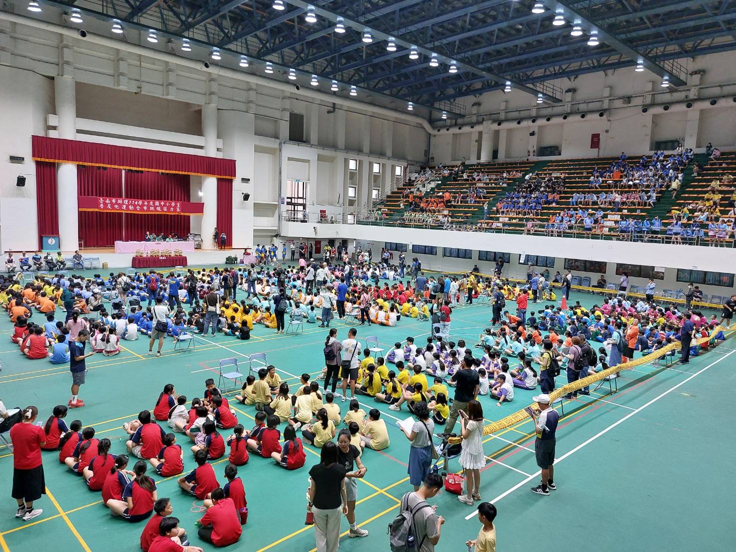 臺南市114學年度普及化跳繩接力決賽熱力登場