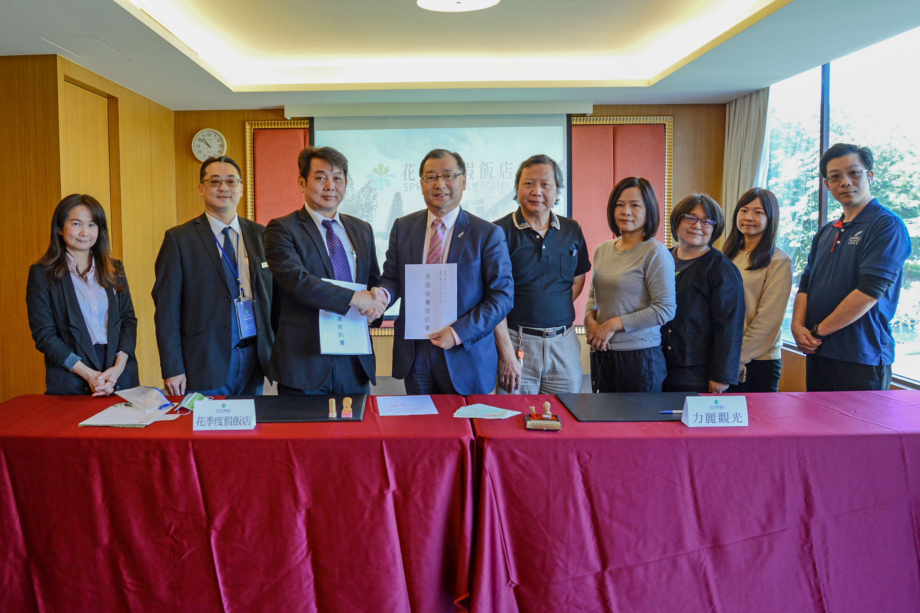 力麗觀光攜手花季度假飯店合作經營 串連北中南區提供頂級湯泉休憩與旅宿餐飲服務