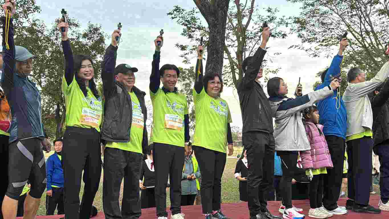 2026臺灣國際馬拉松in臺南鳴槍開跑 中華醫事科大師生及校友666人報名參賽 響應運動健身 陣容引矚目