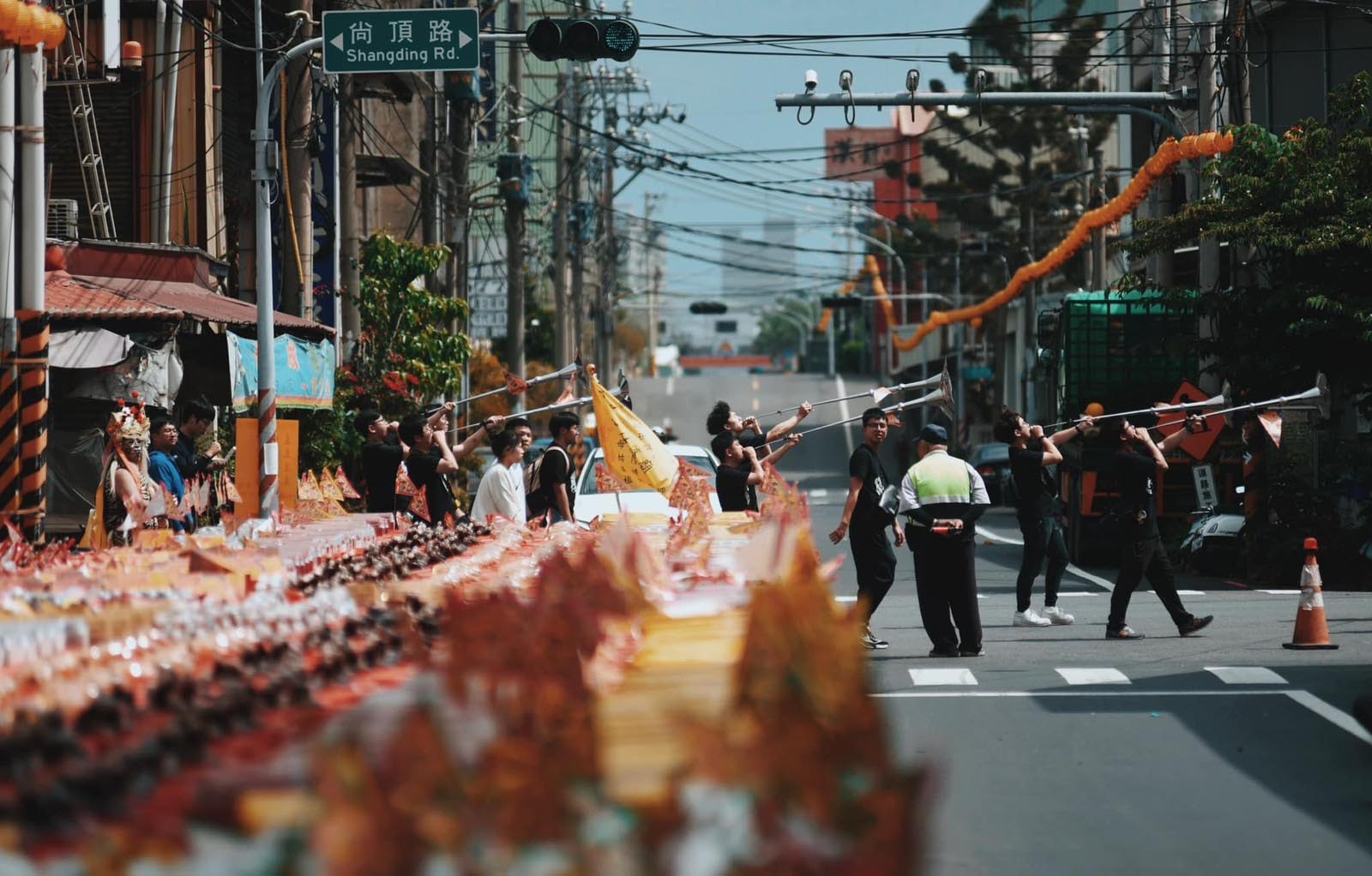 南臺科大將研社受邀六甲頂姑婆廟建醮大典 展現傳統文化精髓並落實乾淨廟會理念