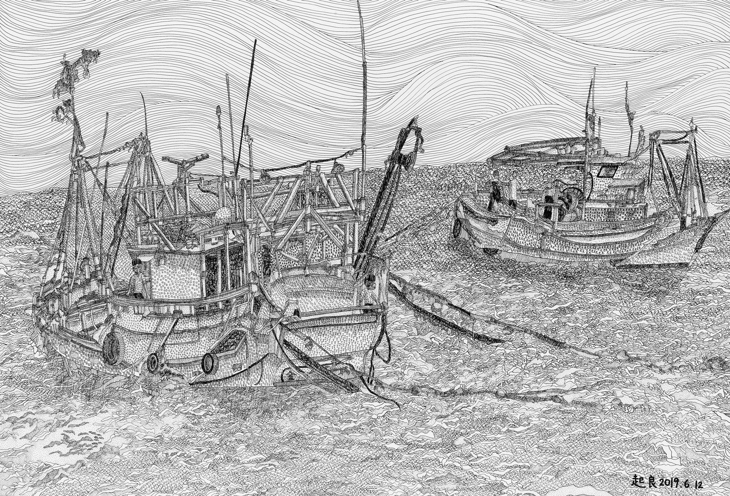 蕭壠推薦臺灣傑出星星兒畫家李柏毅、吳起良至韓國參展