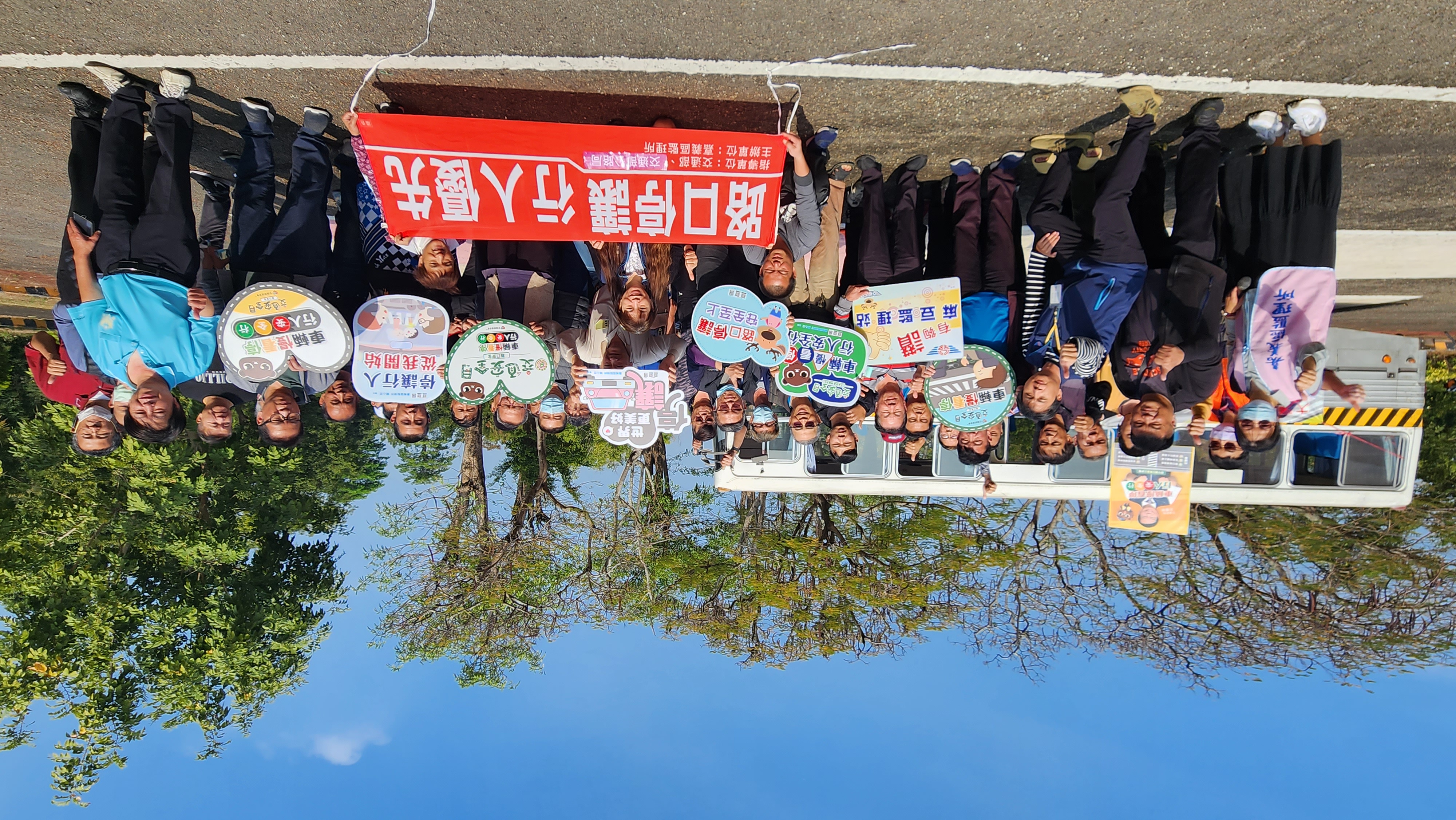 響應「路口停讓」、守護行人安全~麻豆監理站與臺南地區遊覽車公會攜手辦理駕駛員行車安全教育訓練